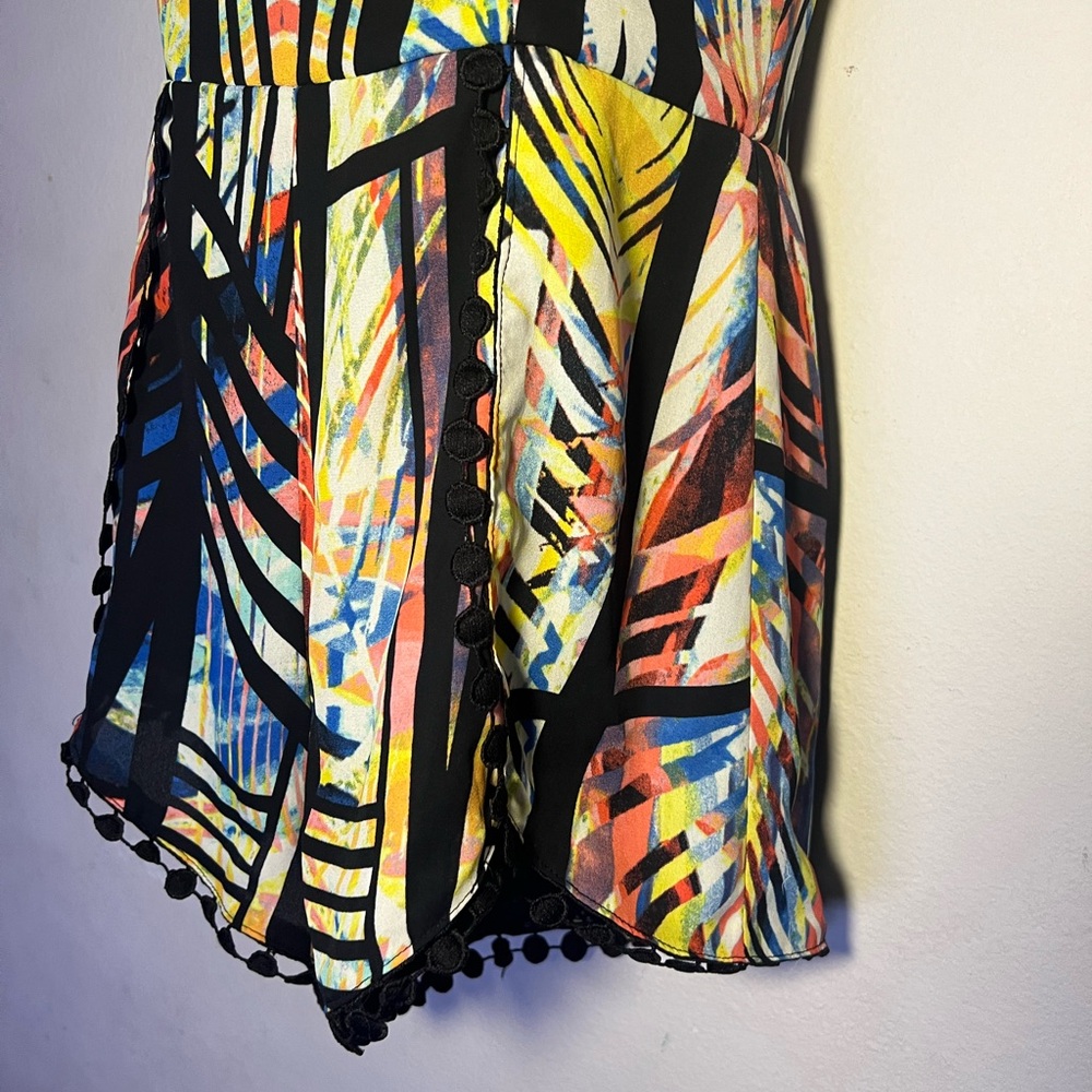 4 x $20 Material girl colorful summer romper size M - Picture 6 of 7